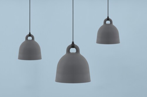 Normann Copenhagen Bell hanglamp-Grijs-Small