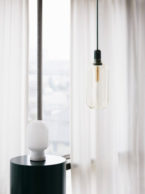 Normann Copenhagen Amp Lamp hanglamp-Zwart-Large