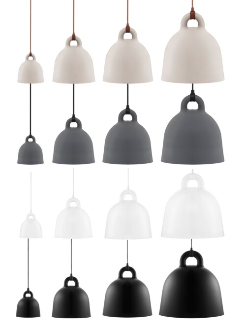 Normann Copenhagen Bell hanglamp-Large-Zwart
