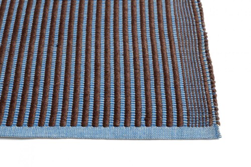 HAY Tapis vloerkleed-Chestnut and Blue-80x200 cm