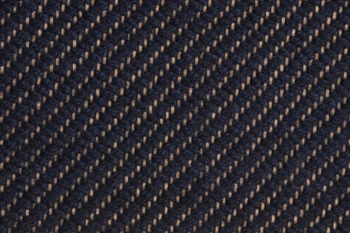 HAY Bias Rug vloerkleed-Dark Blue-80x200 cm