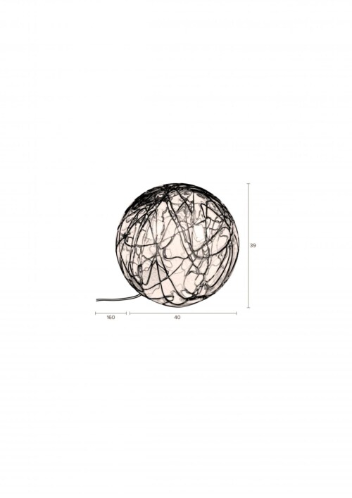 Dutchbone Lune tafellamp -∅ 40 cm