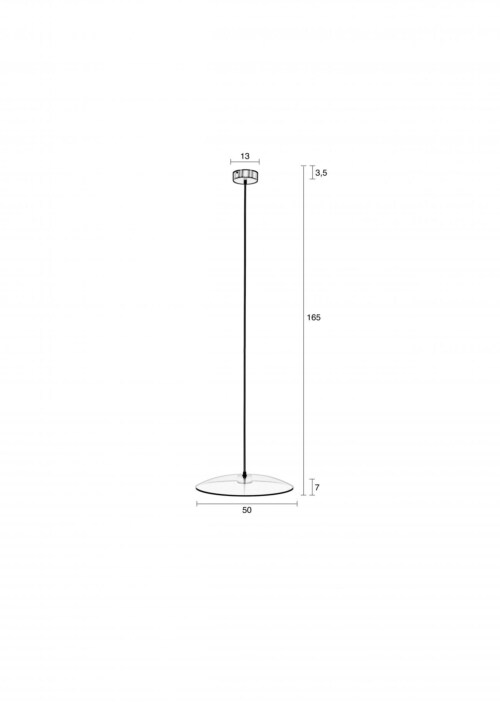 Zuiver Float hanglamp-∅ 50 cm