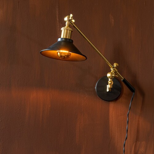 Dutchbone Penelope Black wandlamp