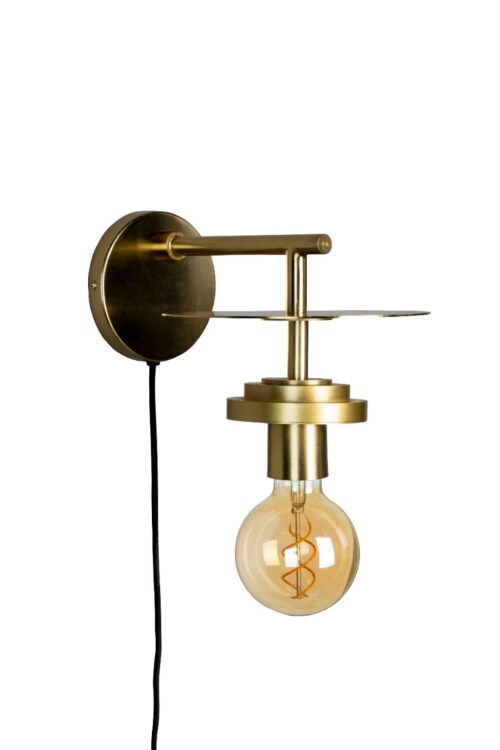 Dutchbone Aden Brass wandlamp