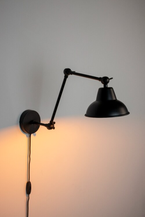 vanHarte Xavi wandlamp-Black