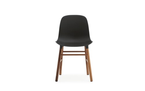Normann Copenhagen Form Chair stoel noten-Zwart