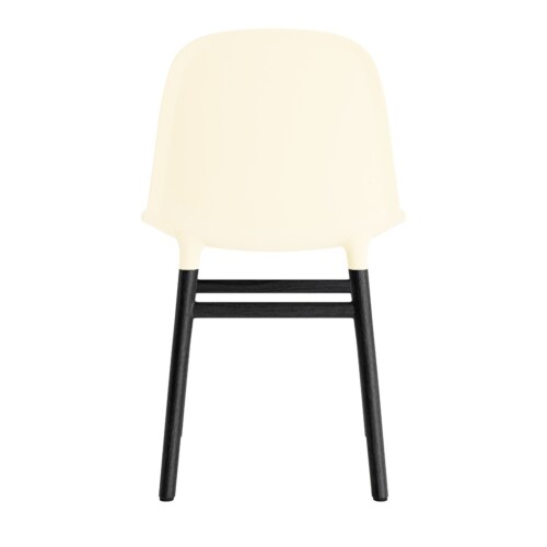 Normann Copenhagen Form Chair stoel zwart eiken-Crème