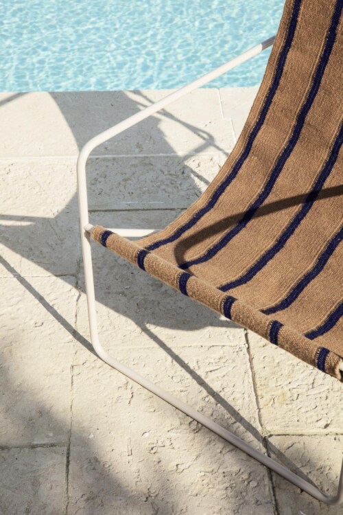 Ferm Living Desert cashmere fauteuil-Stripe