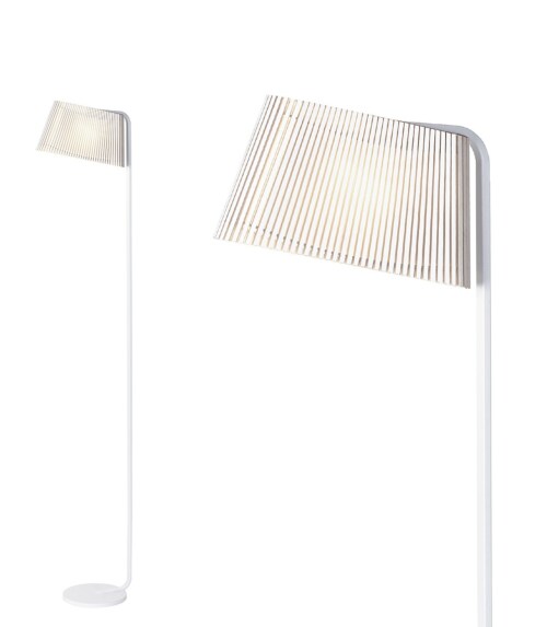 Secto Design Owalo 7010 vloerlamp-Wit
