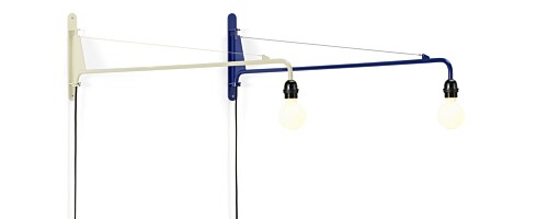 Vitra Petit Potence wandlamp-Prouvé Blanc Colombe