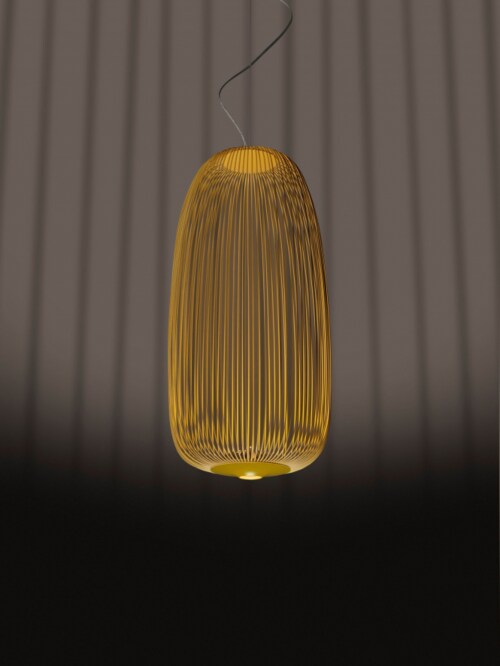 Foscarini Spokes 1 LED dimbaar hanglamp-Zwart