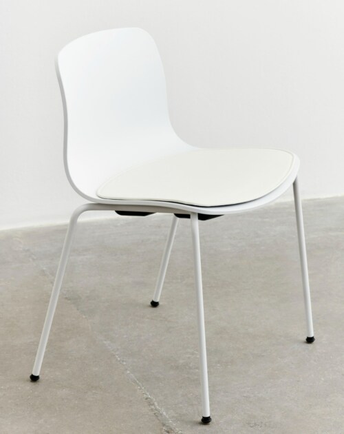 HAY About a Chair AAC16 chroom onderstel stoel-Slate Blue