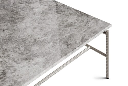 Hay Rebar tafel vierkant -80x84 cm -Grey