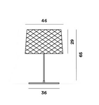Foscarini Twiggy Grid XL Outdoor tafellamp-Grijs
