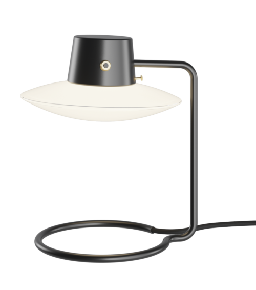 Louis Poulsen AJ Oxford tafellamp-Opaal-280 mm-Voetplaat