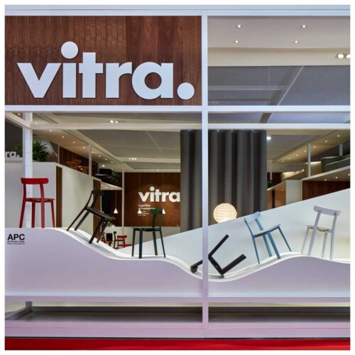 Vitra All Plastic stoel-Bruin