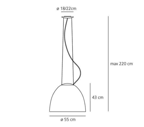 Artemide Nur Gloss hanglamp-Wit
