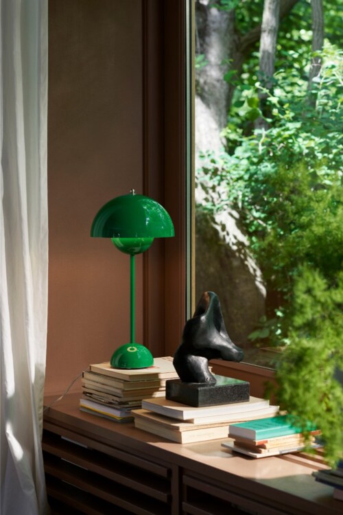 &tradition Flowerpot VP9 draagbare tafellamp-Signal green