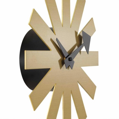 Vitra Asterisk Clock klok-Messing