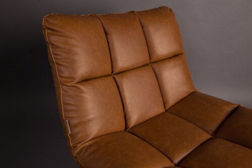 Dutchbone Bar Lounge stoel-Cognac
