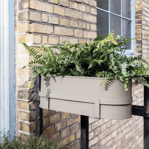Ferm Living Bau Balcony Box -Donker groen