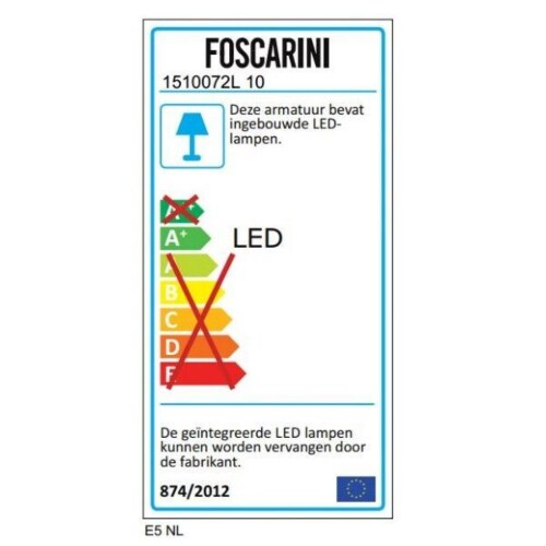 Foscarini Big Bang X-Large LED hanglamp-Wit