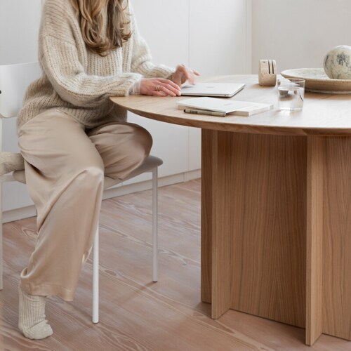 Studio HENK Oblique Chair bekleed wit frame-Cube Black 61