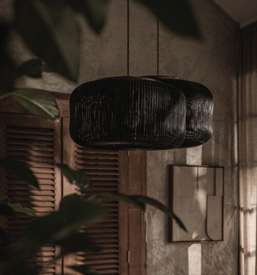 d-Bodhi Bright Bucket hanglamp-Large-Charcoal
