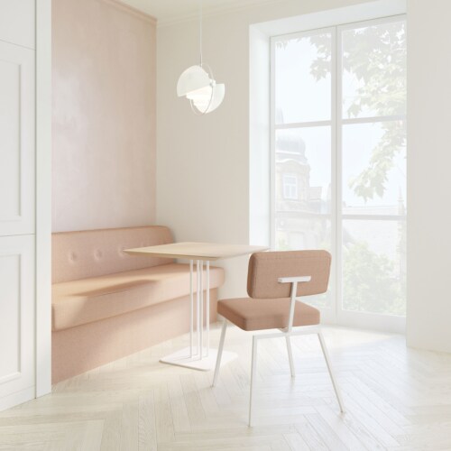 Studio HENK Ode Chair wit frame-Steelcut Trio 636