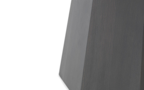 Normann Copenhagen Pine tafel - 65x44,5 cm (Øxh) - Dark grey