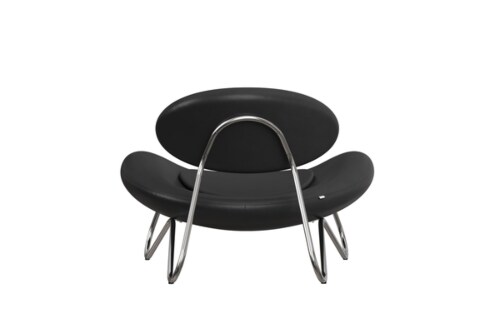 WOUD Meadow lounge stoel-Dunes-Chrome-plated steel
