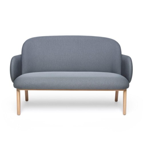 Puik Dost sofa beukenhouten onderstel-Donker grijs