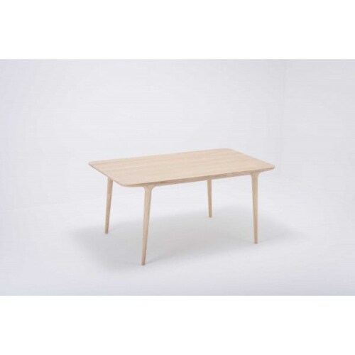Gazzda Fawn Table tafel-160x90 cm-Hardwax oil white