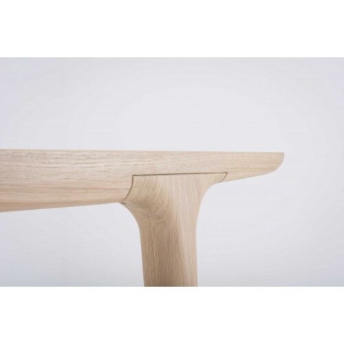 Gazzda Fawn Table tafel-180x90 cm-Hardwax oil white