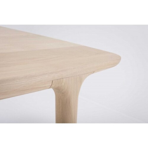 Gazzda Fawn Table tafel-180x90 cm-Hardwax oil white