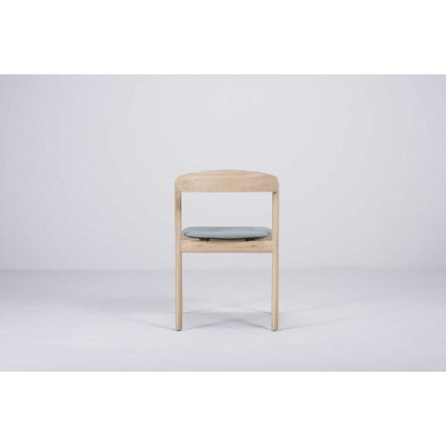 Gazzda Muna Dakar Leather Chair stoel-Grey 1258
