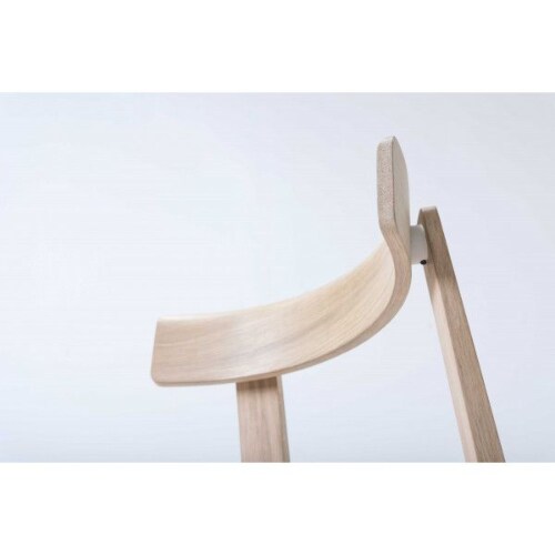 Gazzda Nora Dakar Leather Chair stoel-Grey 1258