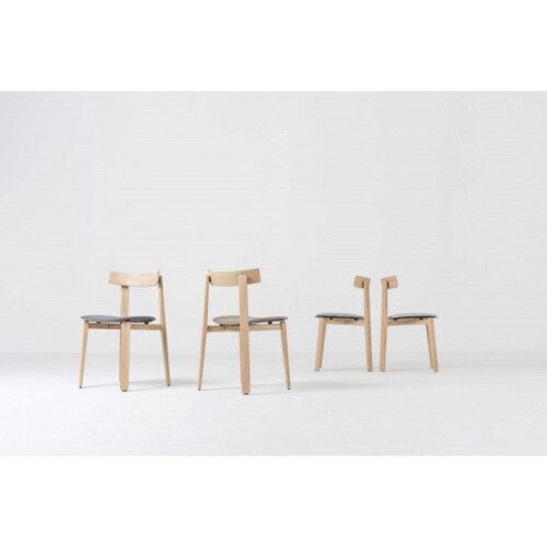 Gazzda Nora Dakar Leather Chair stoel-Stone 1436