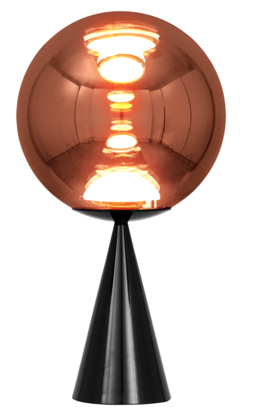 Tom Dixon Globe Fat LED tafellamp-Copper