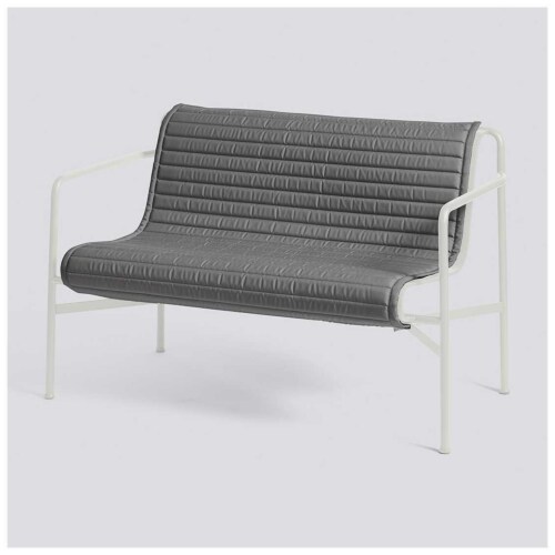 HAY Palissade Dining bench quilted kussen-Anthracite