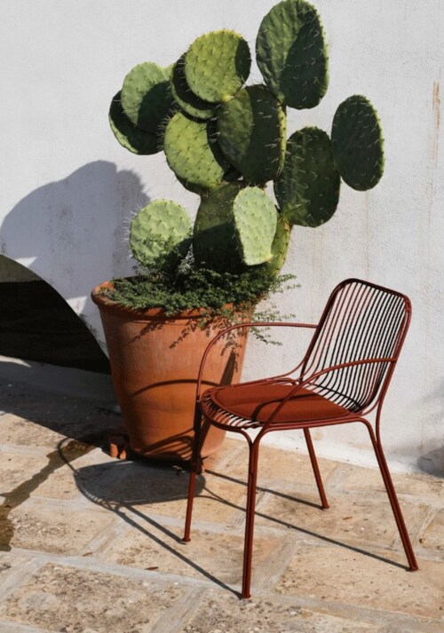 Kartell Hiray fauteuil outdoor-Groen