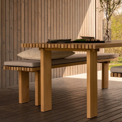 Studio HENK Elements Outdoor tafel Iroko-180x91 cm