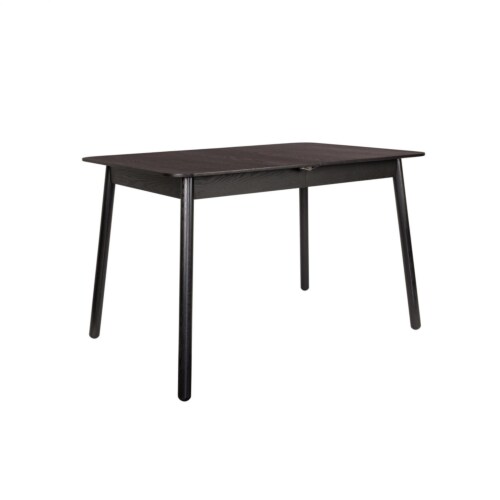 Zuiver Glimps Black uitschuifbare tafel-120/162x80x76 cm