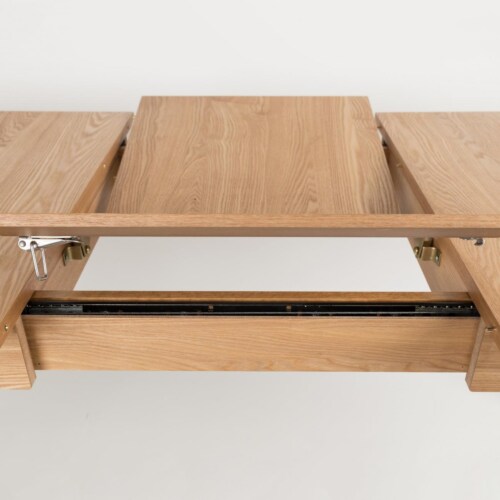 Zuiver Glimps Natural uitschuifbare tafel-180/240x90x76 cm
