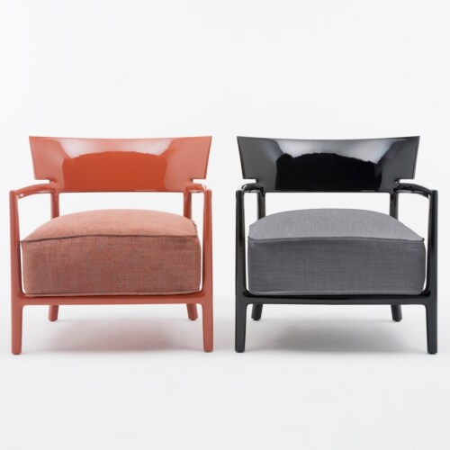 Kartell Cara fauteuil-Roest oranje-Solid Color