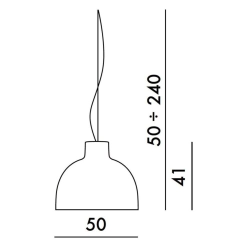 Kartell Bellissima hanglamp-Zwart