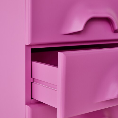 HKliving Chest of 8 drawers-Urban Pink