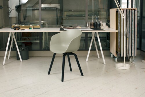 HAY Loop stand tafel-200x92,5 cm-White - Oak