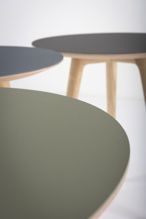 Gazzda Arp Side Table bijzettafel-45x55 cm-Nero
